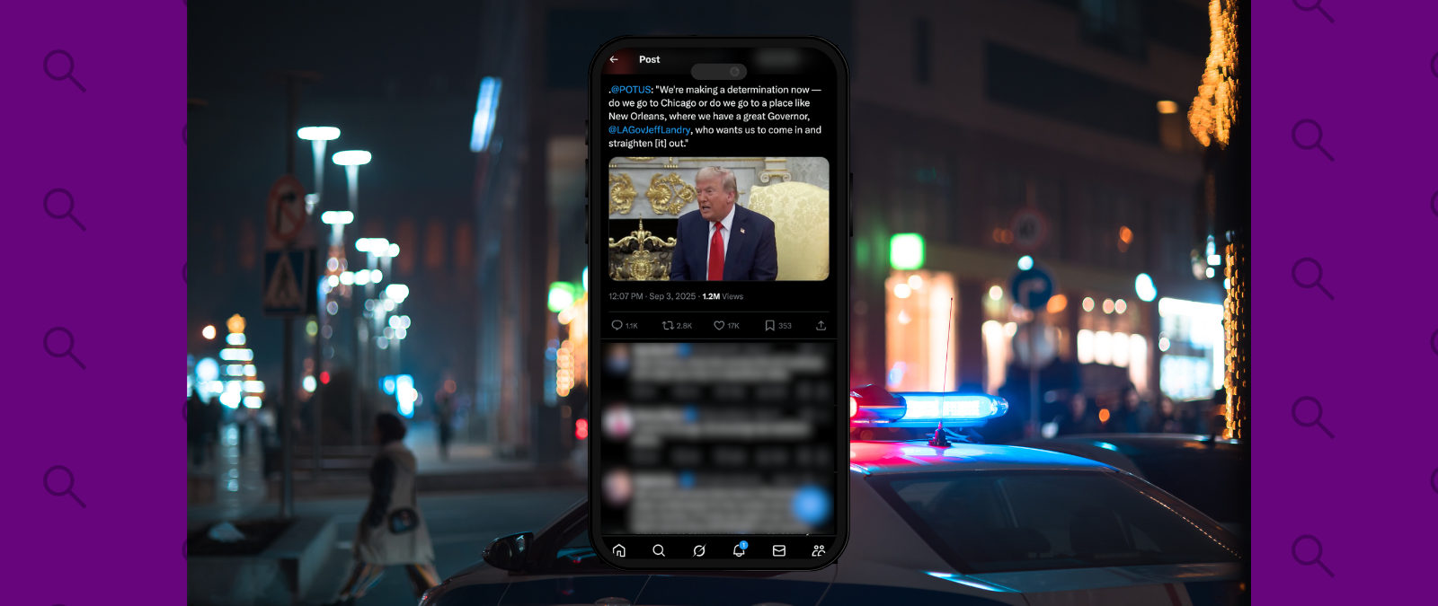 Trump ha hablado sobre enviar a la Guardia Nacional a ciudades como Baltimore, Chicago y Nueva York para combatir el crimen: esto muestran los datos