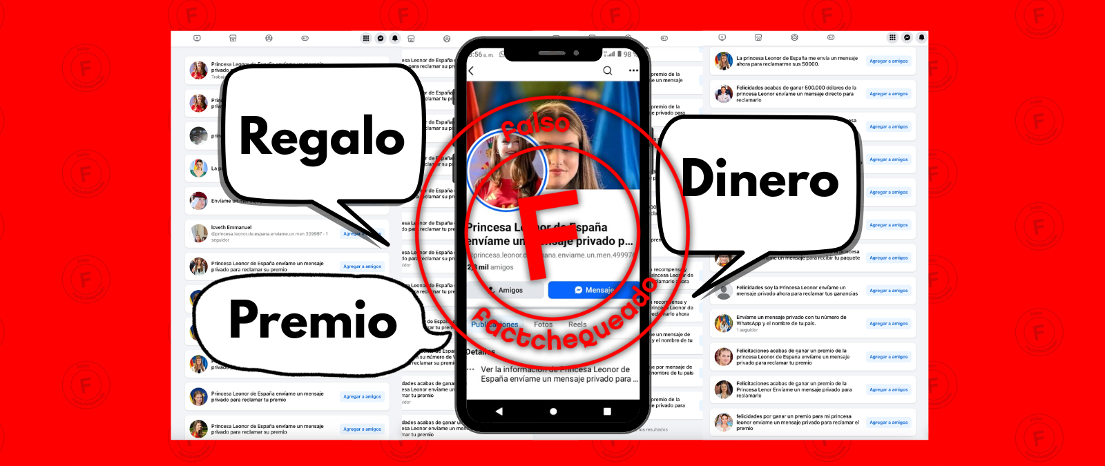 No, la princesa Leonor de Asturias no está dando “regalos” a través de cuentas en Facebook: es una estafa