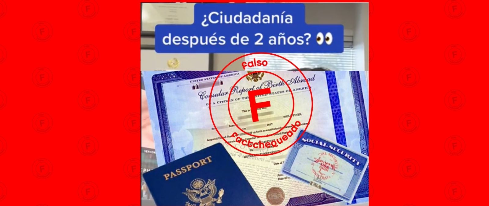 No, Estados Unidos no otorga la ciudadanía a personas con sólo 2 años en el país, salvo que sean miembros de las Fuerzas Armadas