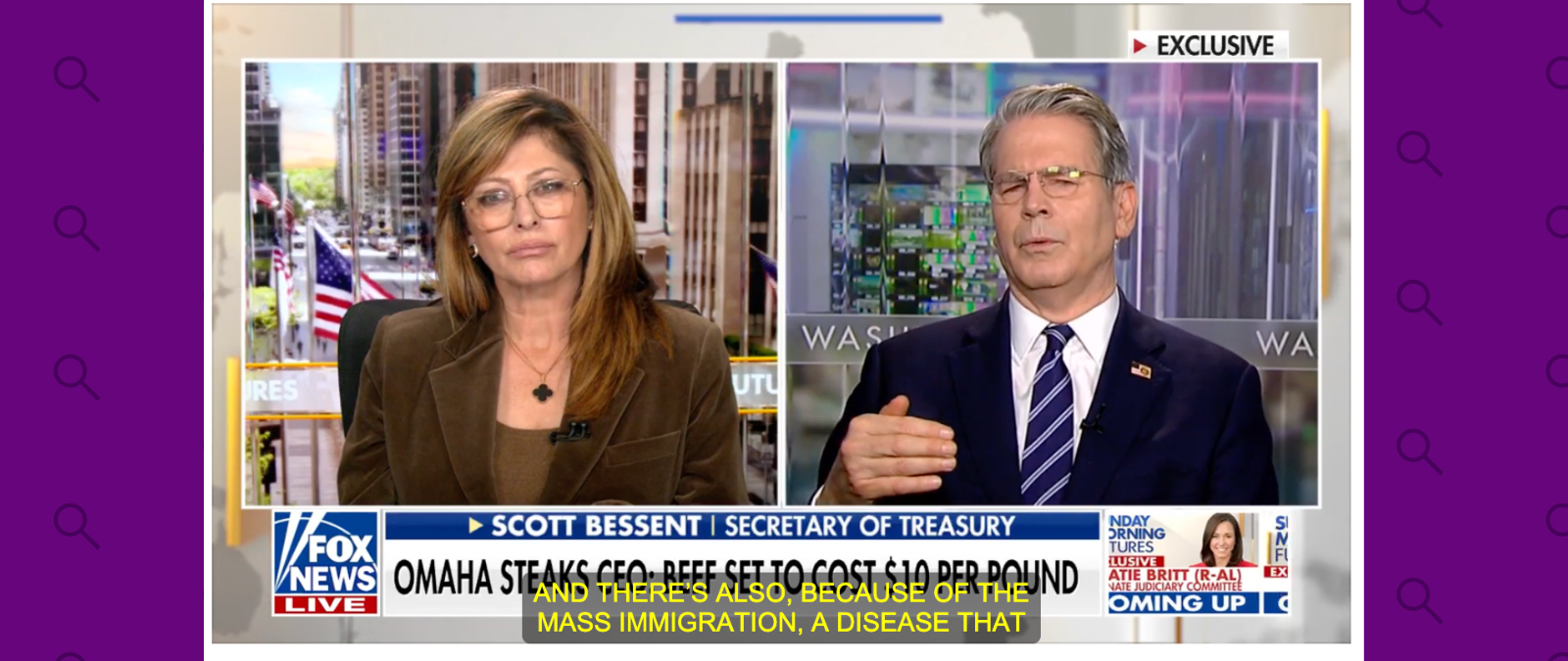 Inmigrantes, vacas y frontera. Te explicamos qué hay detrás de los comentarios de Bessent y el precio de la carne