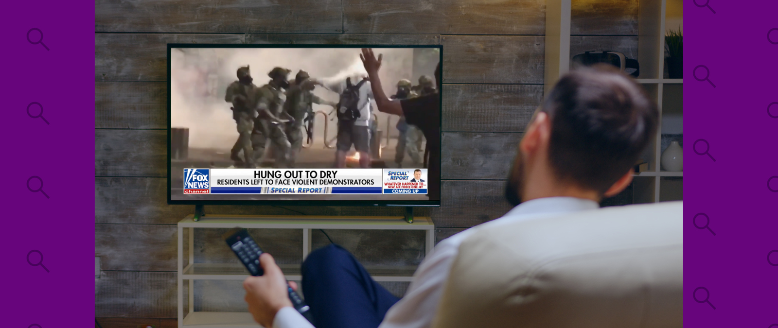 Fox News mezcló imágenes de 2020 en su cobertura de las protestas de Portland en 2025 sin transparencia