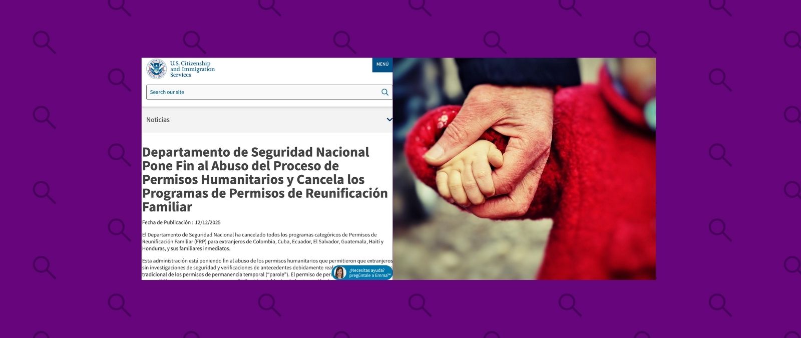 Te explicamos qué significa que Estados Unidos ponga fin al programa de reunificación familiar para migrantes de Colombia, Cuba, Ecuador, El Salvador, Guatemala, Haití y Honduras