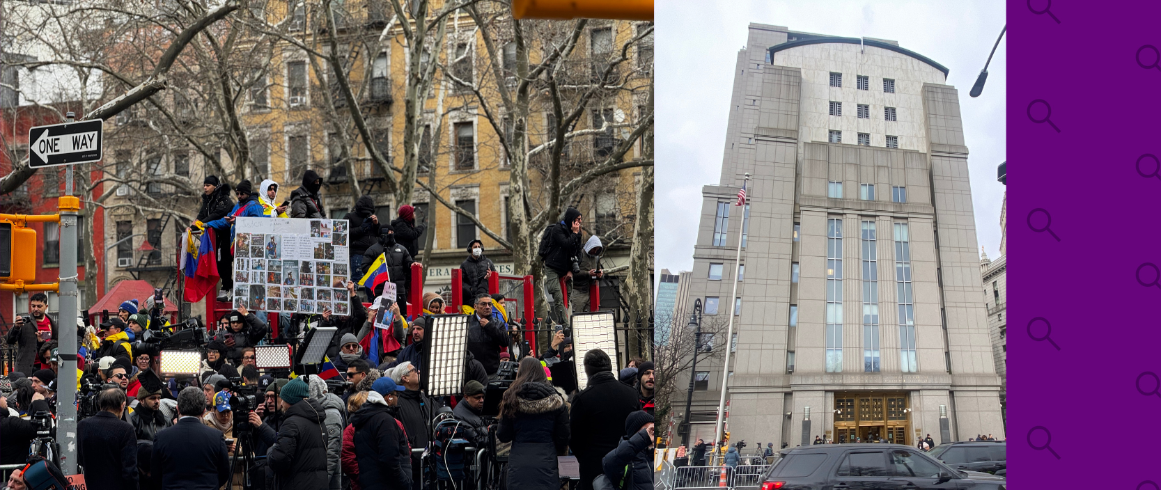 Nicolás Maduro se presenta en corte en Nueva York, se declara inocente y denuncia ser un prisionero de guerra