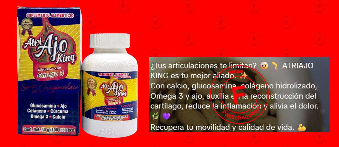 Artri Ajo King: cuidado con el supuesto suplemento “natural” que pone en riesgo la salud de la comunidad latina