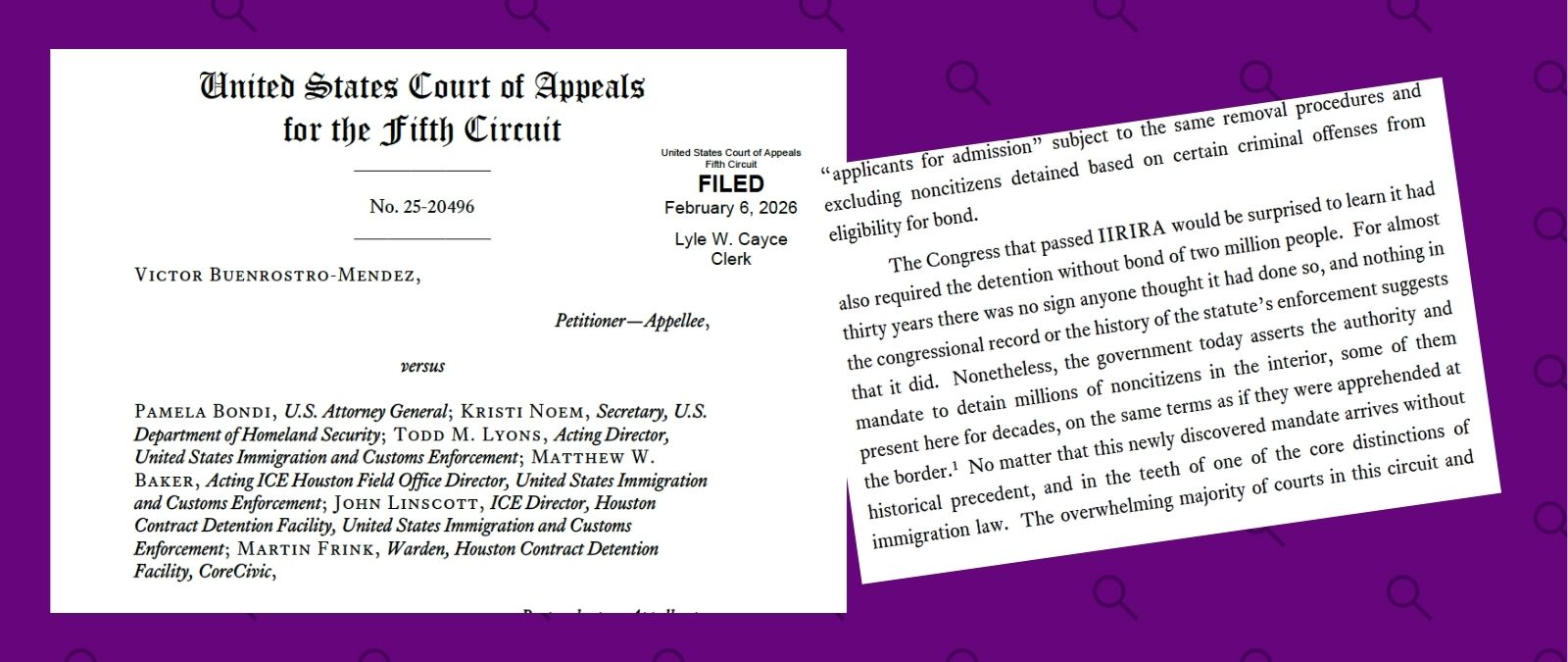 Inmigrantes sin derecho a fianza en Texas, Luisiana y Misisipi: qué sabemos de una nueva medida del gobierno de Trump