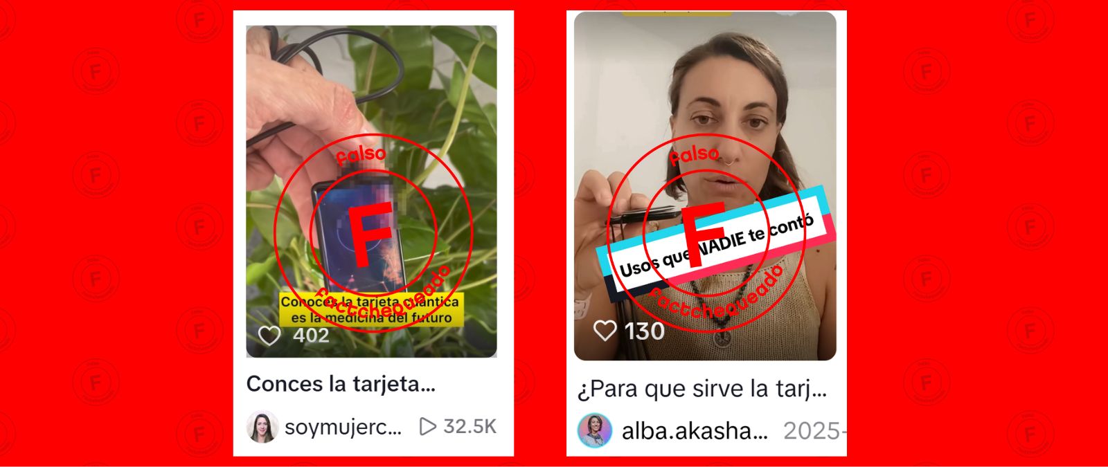 No, las “tarjetas cuánticas” no sirven para curar enfermedades: son un fraude, según los expertos