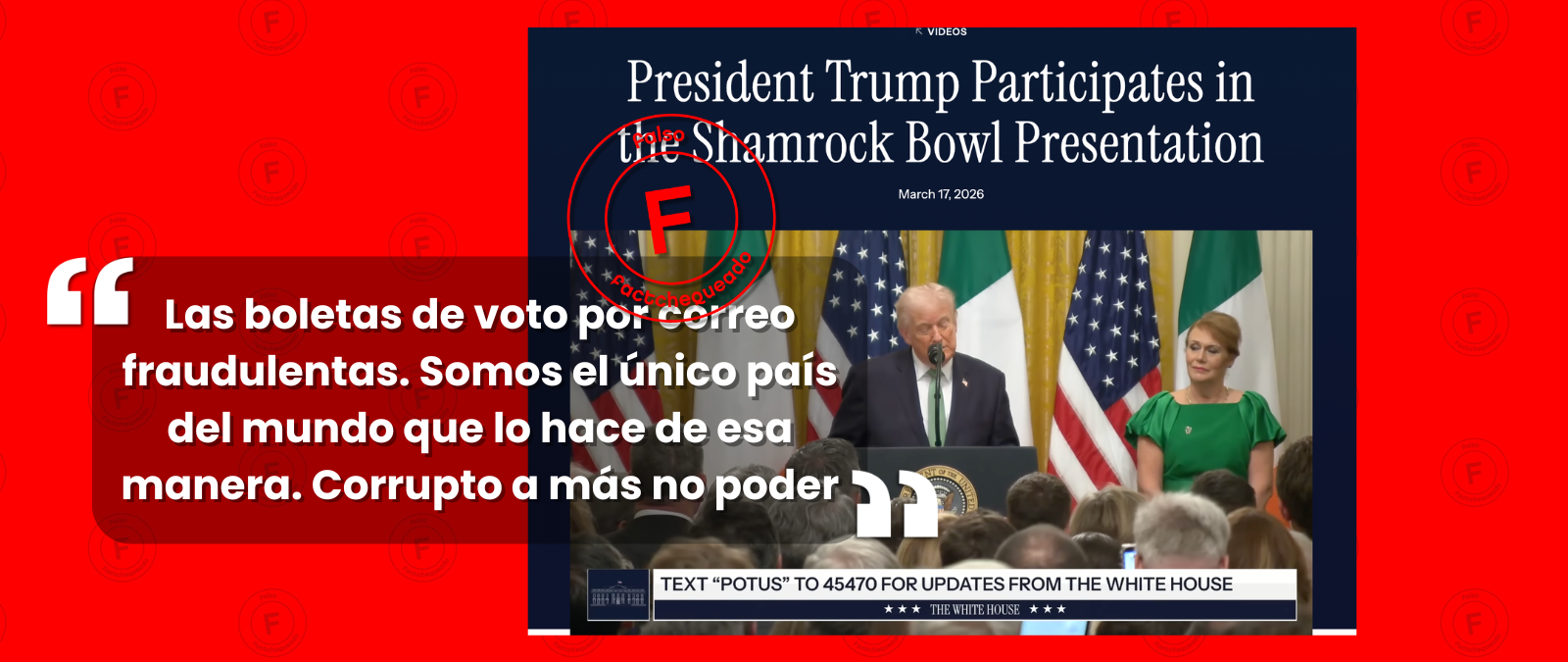 No, el voto por correo no es corrupto “a más no poder” ni Estados Unidos es el único país que lo permite