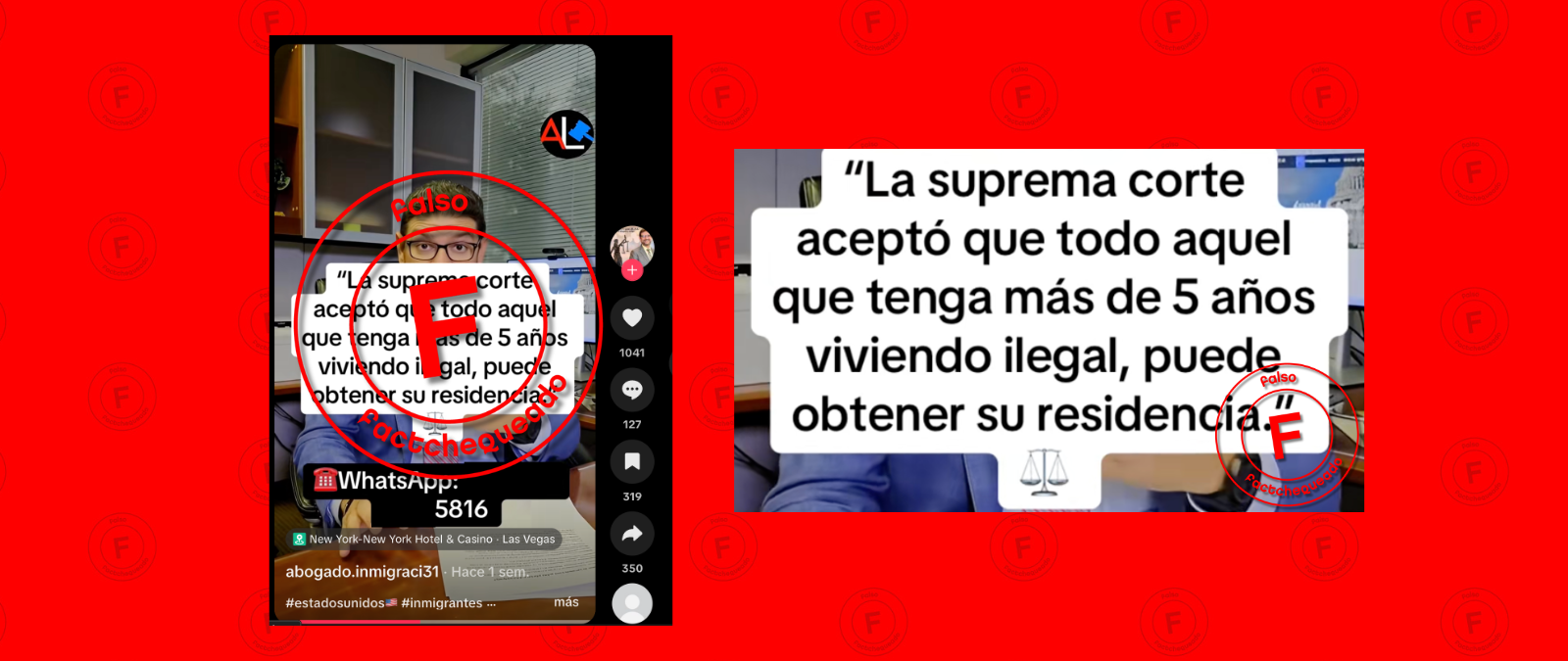 No, la Corte Suprema no "aceptó" que inmigrantes indocumentados que llevan 5 años en EE. UU. obtengan la residencia permanente