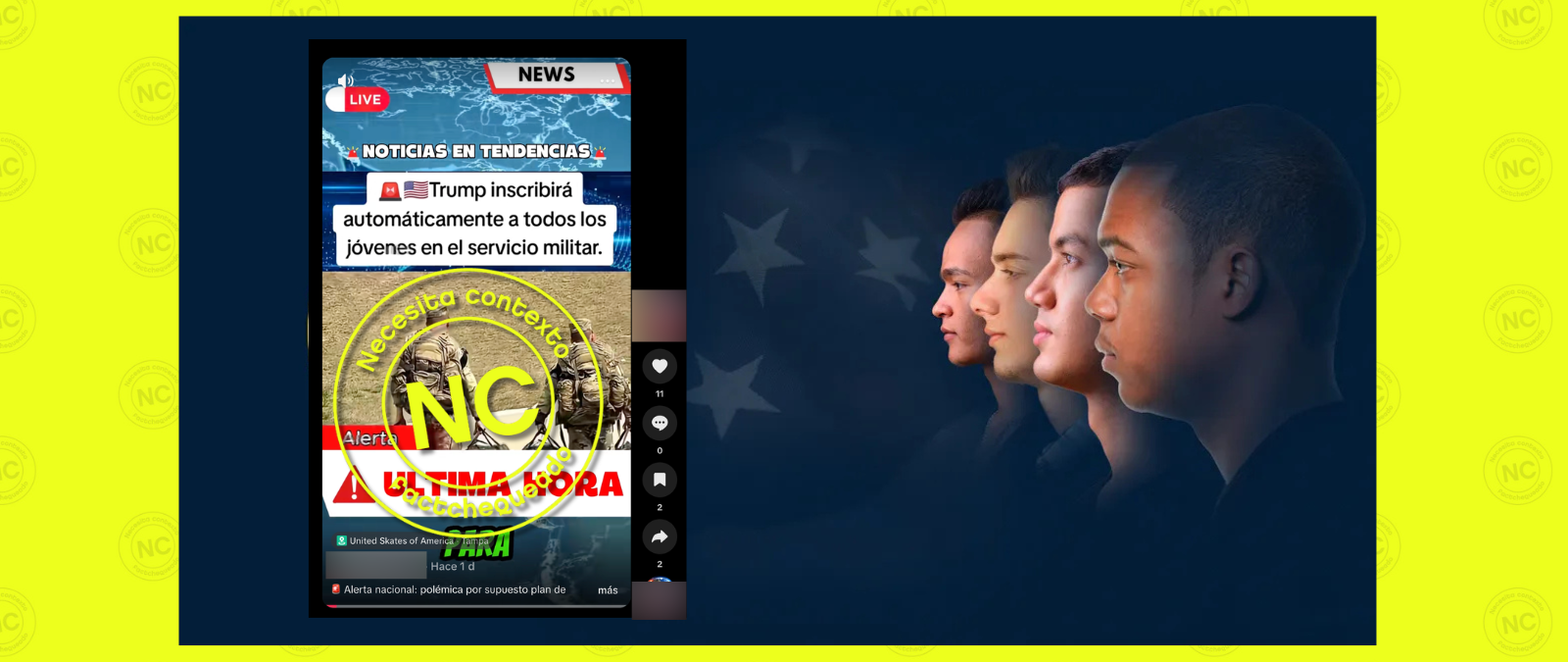 El registro para el servicio militar no es nuevo, como dicen en redes: es obligatorio desde 1980, pero a partir de diciembre será automatizado