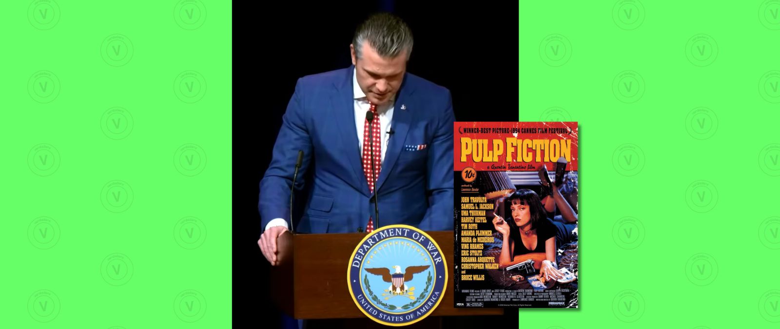 Sí, Hegseth pidió rezar usando una oración con frases idénticas a las de una escena de ‘Pulp Fiction’