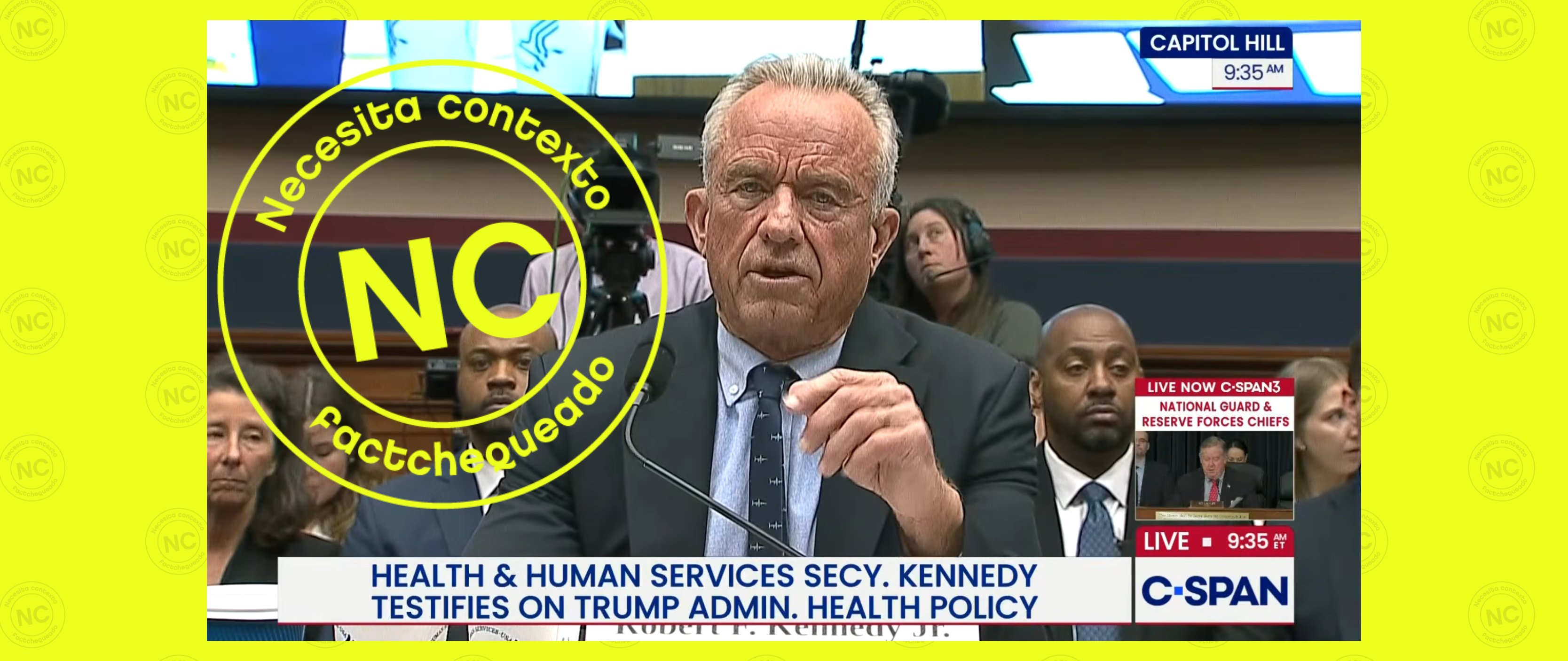 Necesita contexto la frase de Kennedy Jr. sobre que Estados Unidos lo está haciendo mejor “que cualquier otro país en el mundo” en su lucha contra el sarampión