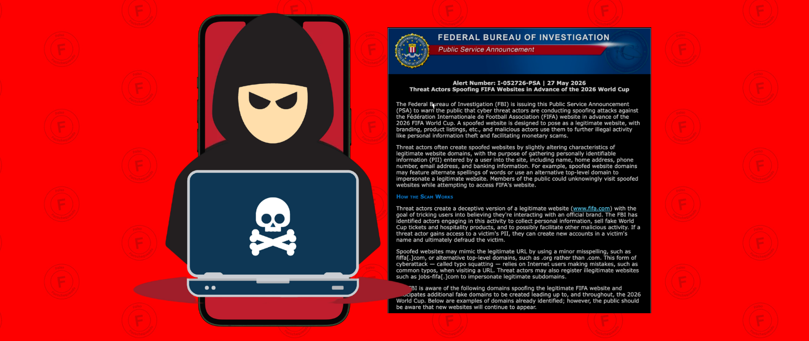Cuidado con sitios web falsos de la FIFA que buscan robar dinero o información personal