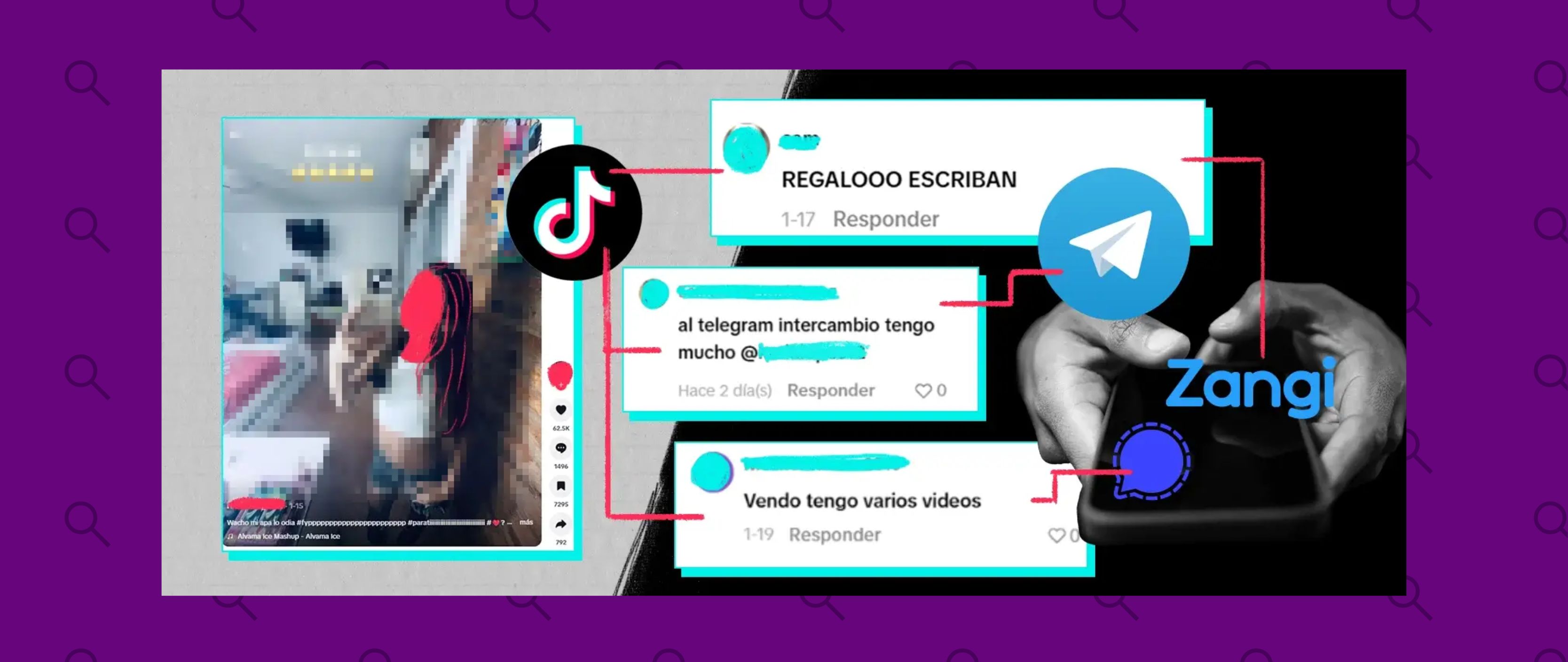 “Cambio, regalo, vendo”: 1,300 pedófilos cazados en TikTok, el bazar de la pornografía infantil