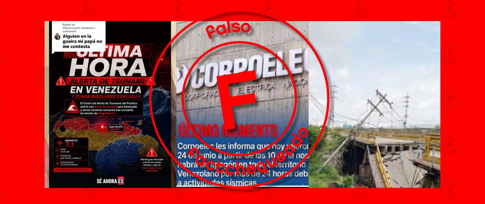 Terremotos en Venezuela: desinformaciones y recomendaciones para no caer en contenido falso