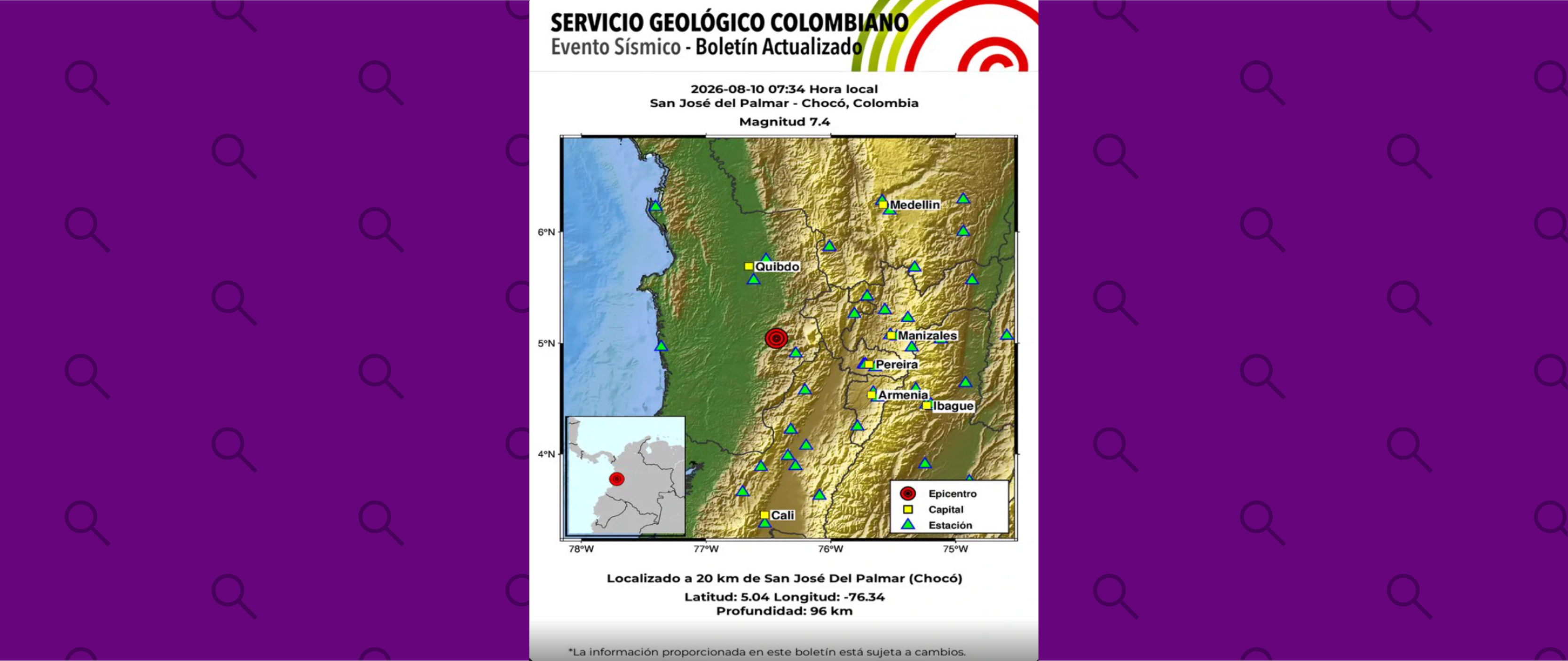 Qué sabemos del terremoto de magnitud 7.4 en Colombia: al menos 21 fallecidos en tres localidades