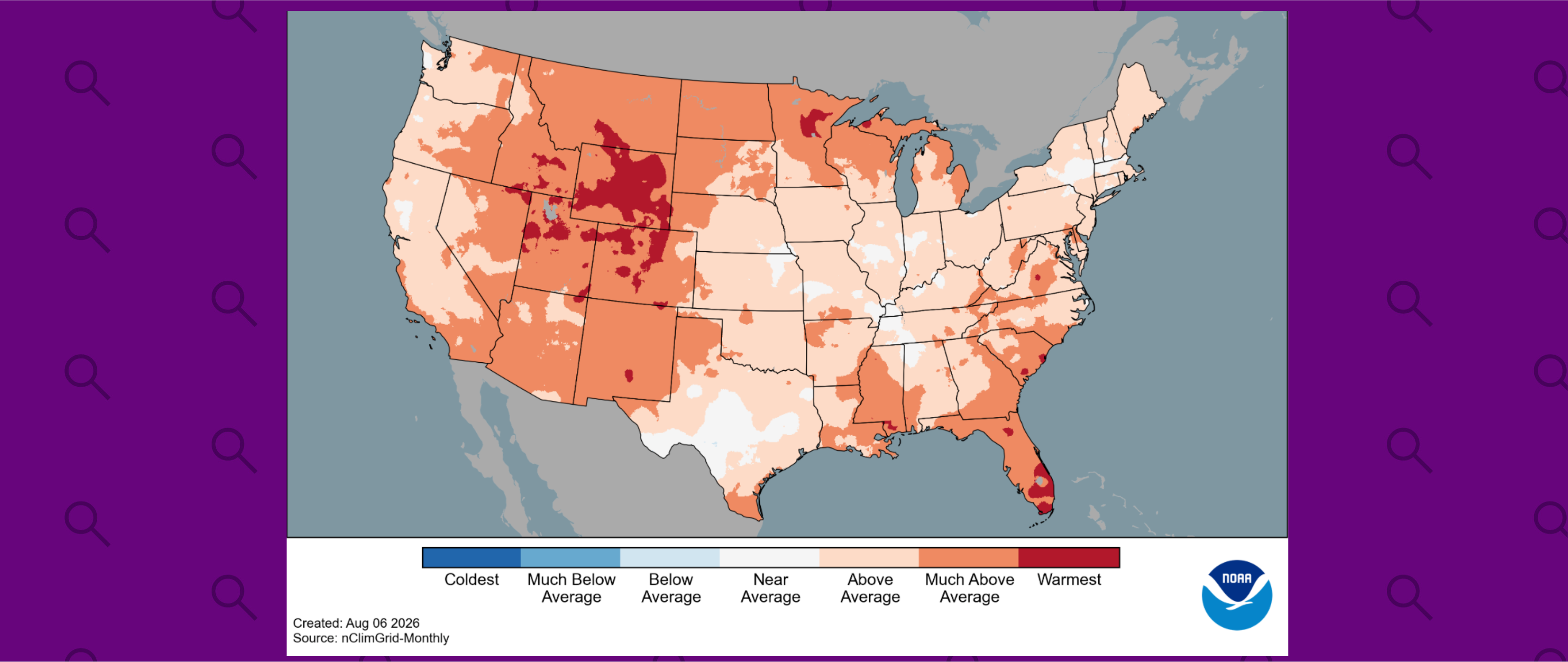 ¡Qué calor! Estados Unidos sufrió el mes de julio más caluroso en más de 130 años