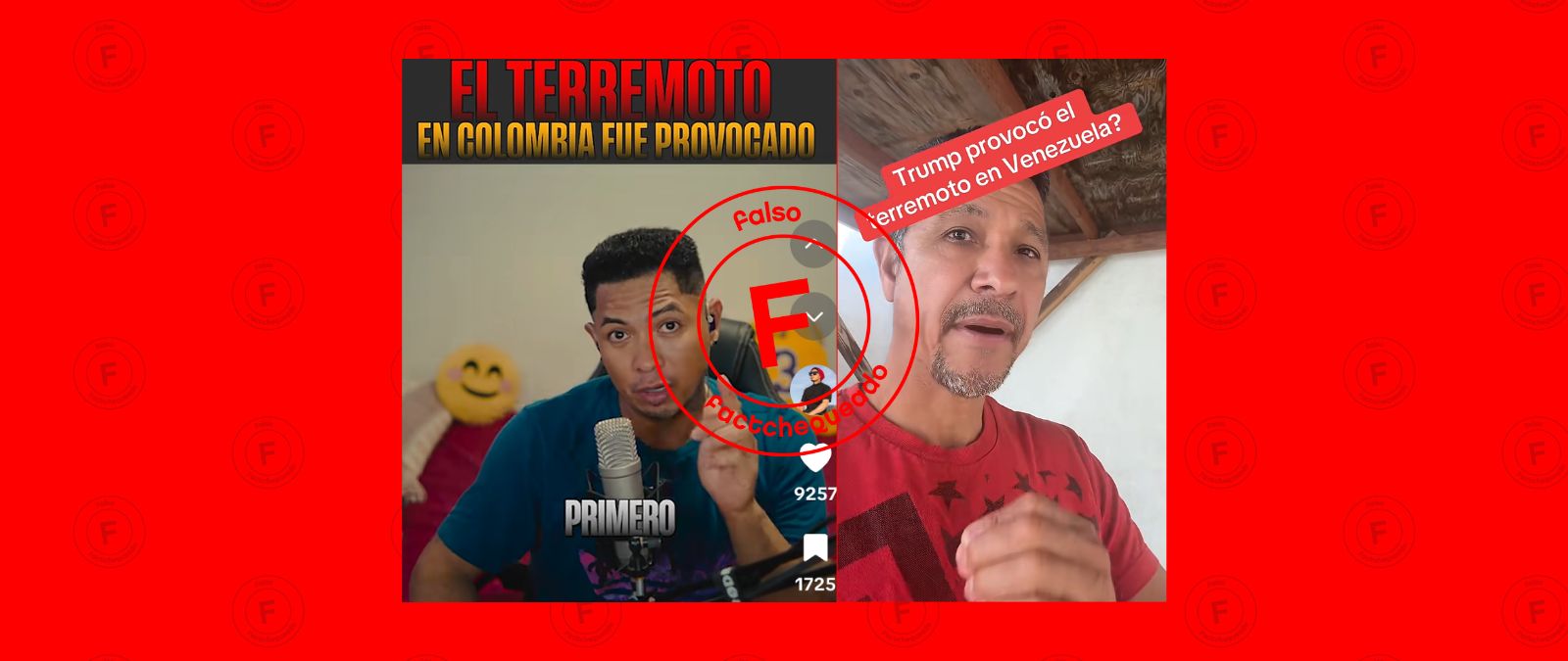 No, ni un humano ni un país provocaron los terremotos en Colombia y Venezuela, como aseguran teorías conspirativas