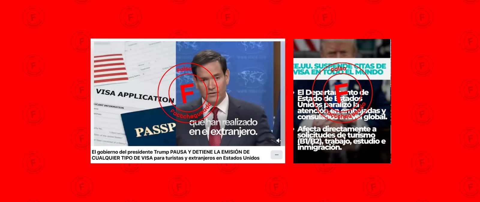No, Estados Unidos no pausó las entrevistas para visas de turismo y negocios en el mundo; sí lo hizo para visas de residencia permanente