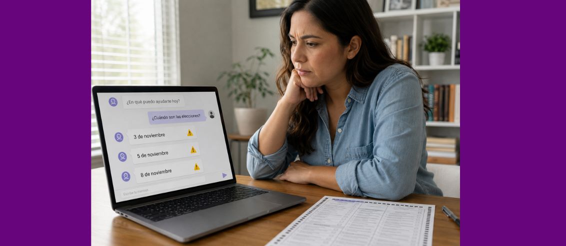 ¡Ojo! No es buena idea preguntarle sobre las elecciones de Estados Unidos a los chatbots de IA porque se equivocan, especialmente en español