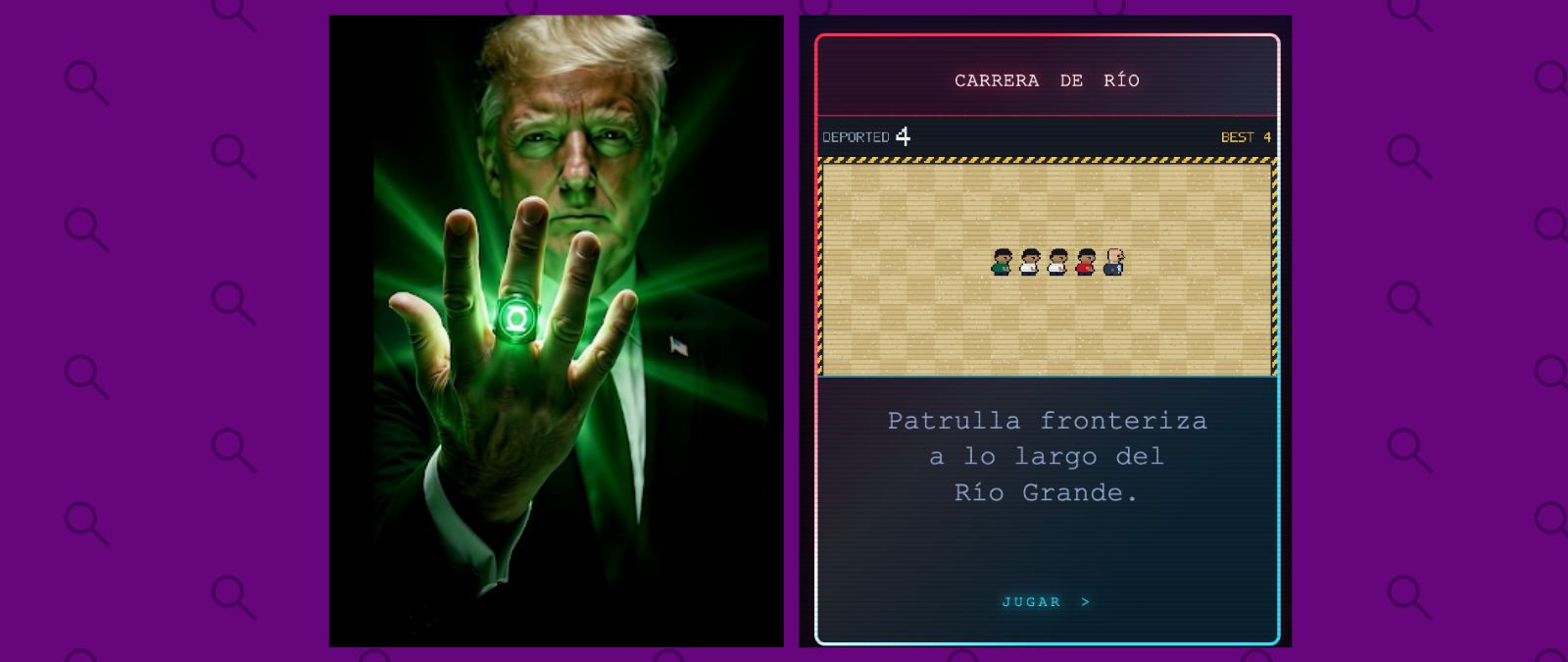 De Linterna Verde a videojuegos: cómo la Casa Blanca gamifica con IA la política migratoria de Trump y por qué esto es problemático