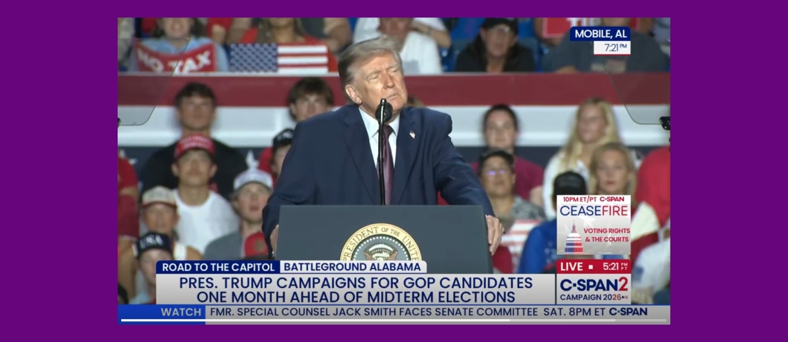 Donald Trump en Alabama: qué sabemos sobre la baja asistencia a un mitin en Mobile