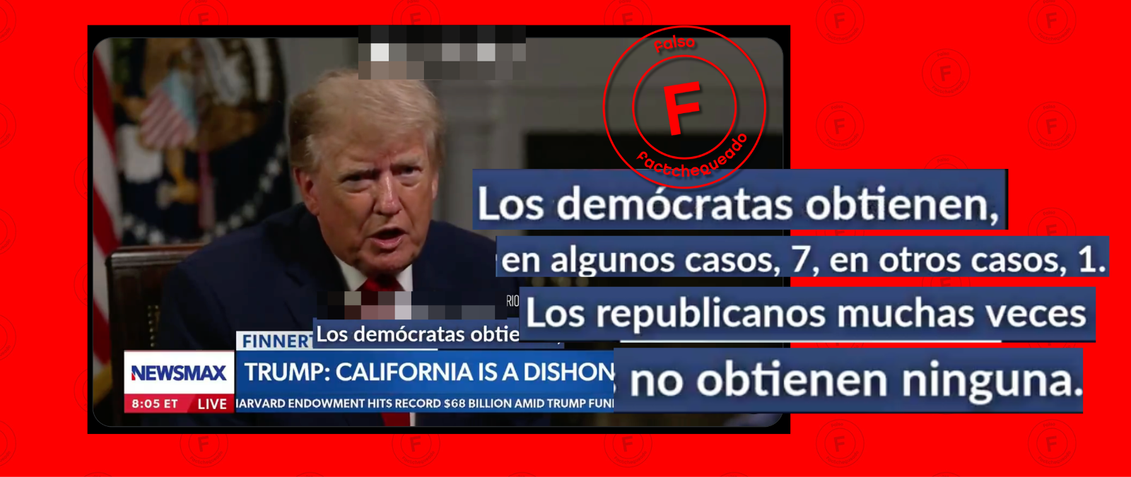 No, California no envía hasta 7 boletas de votación a votantes demócratas y una o ninguna a votantes republicanos: cada votante registrado recibe una boleta
