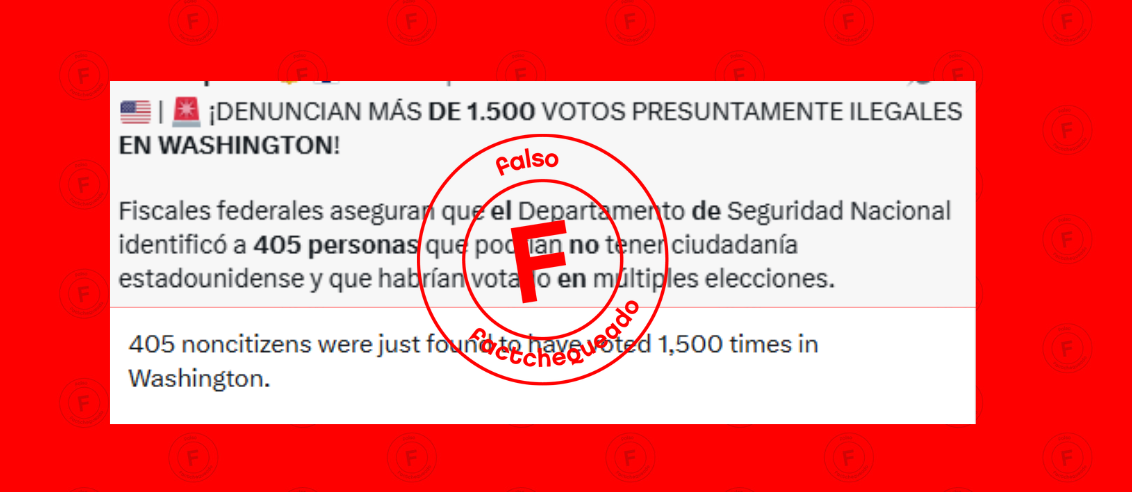 Qué sabemos de la petición del Gobierno de Donald Trump para apartar las papeletas de más de 400 personas en Washington